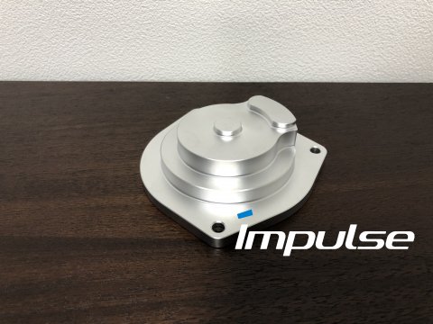 商品番号081】AE86用5バルブスワップ用アルミデスビカバー ブラックアルマイト/5 valve swap aluminum distributor  cover for AE86 - AE86 レストア 5バルブスワップ インパルス ハチロク パーツ通販｜オンラインストア