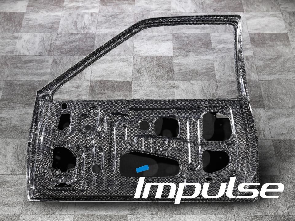 商品番号811-R,L】AE86用 次世代型ドライカーボンドア(AE86-12K