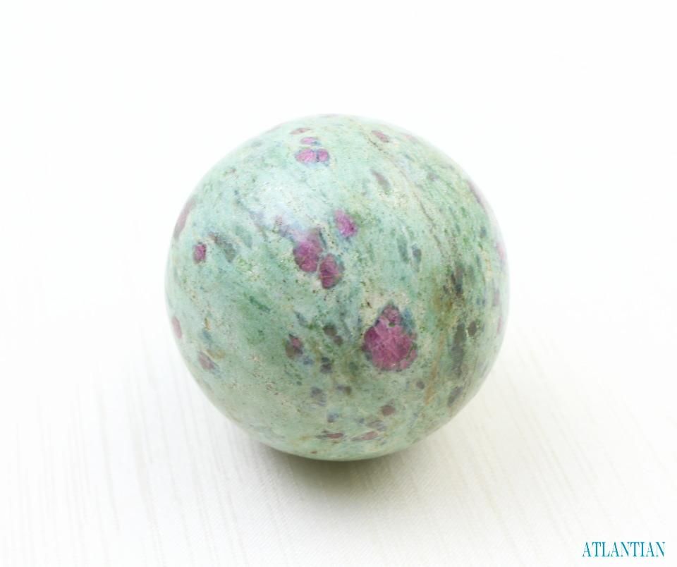 ルビーインフックサイト スフィア 丸玉 天然石 ルビーインゾイサイト スフィア 丸玉 天然石 | Rinolis-interior