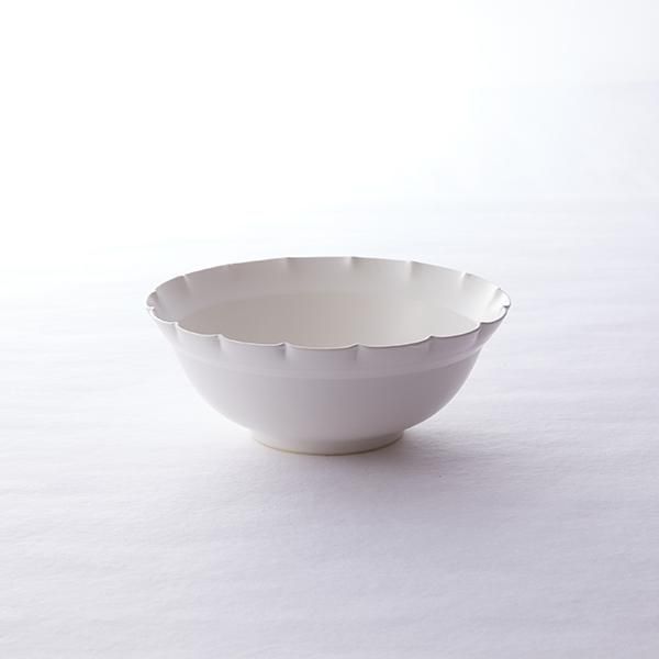 京焼 清水焼 白釉 長皿 5皿セット (32cm×10cm)(鉢 白釉 菊形 6 京焼 清水焼 白釉 長皿 5皿セット (32cm×10cm)(鉢 白釉 菊形 6