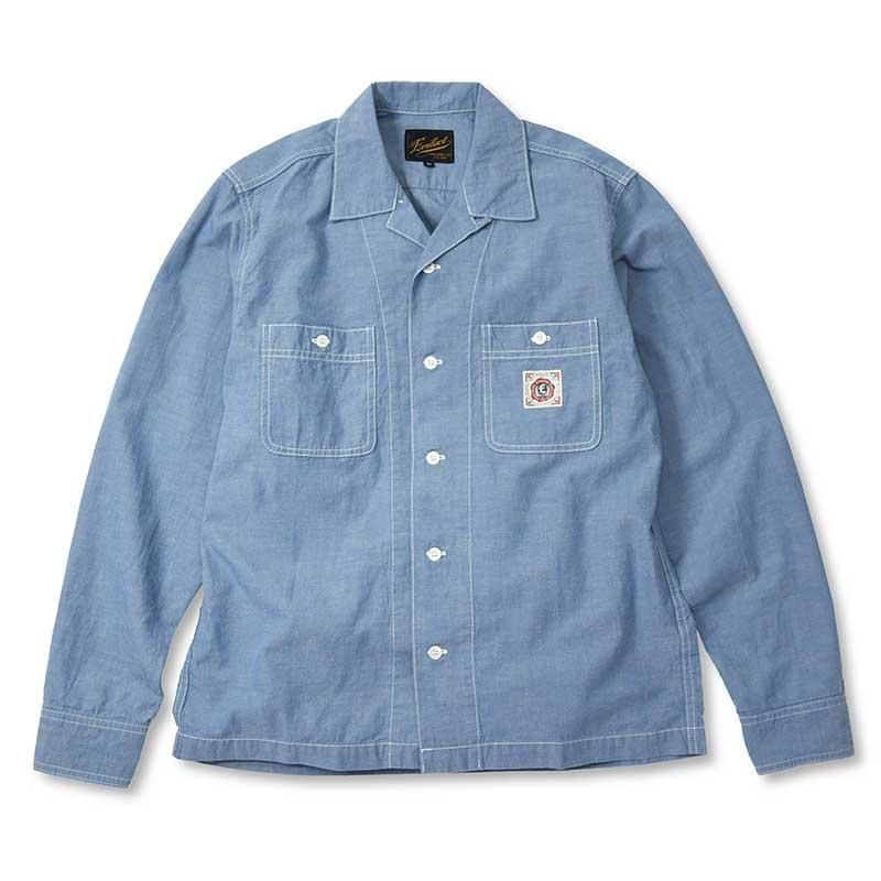 EVILACT Box Chambray Shirts