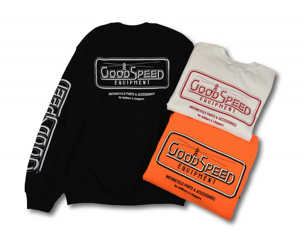 GOODSPEED equipment Logo <br>Crew Neck Sweatshirts<br>(GSE18-SW08)
