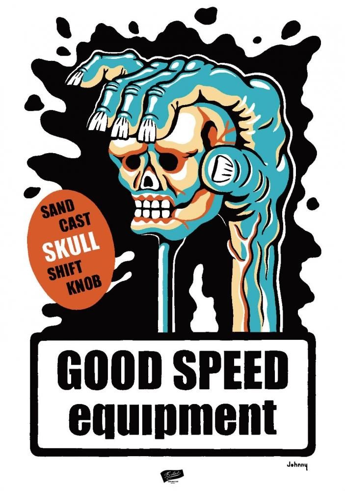 GOODSPEED equipment Poster Johnny's design