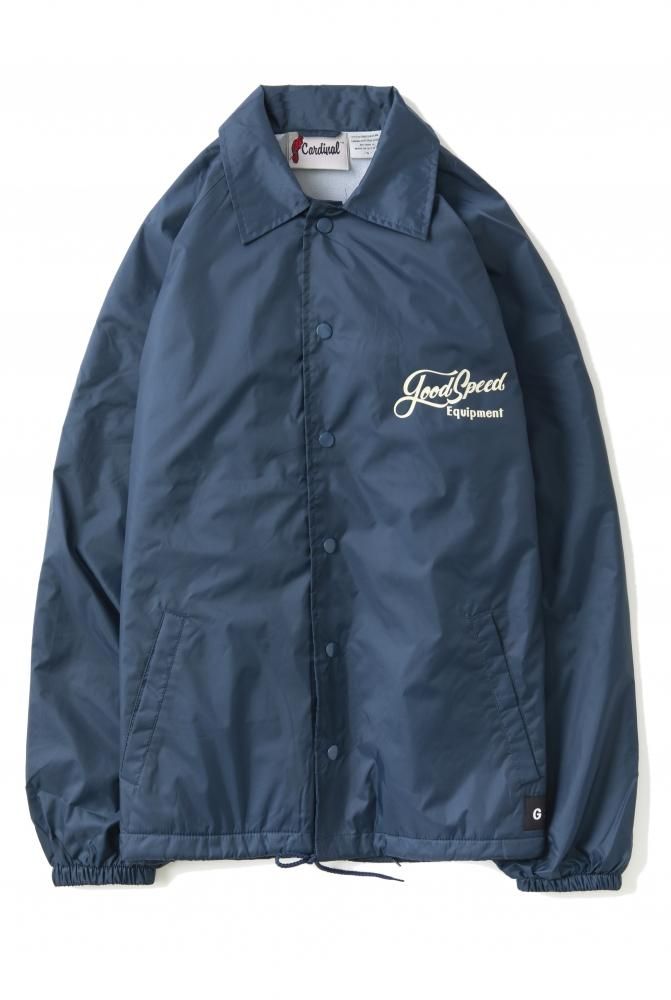 GOODSPEED equipment Lettering Logo Coach Jacket