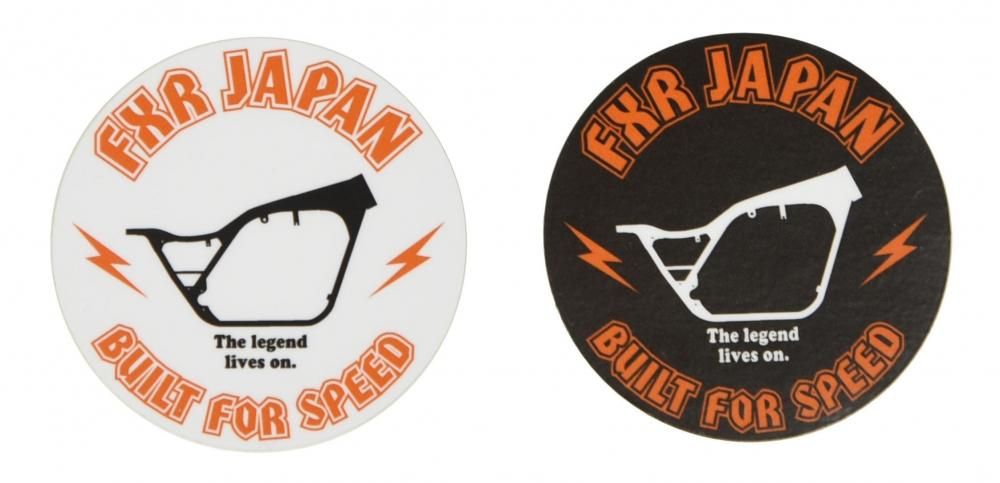 FXR JAPANEVILACT Frame Logo sticker  S