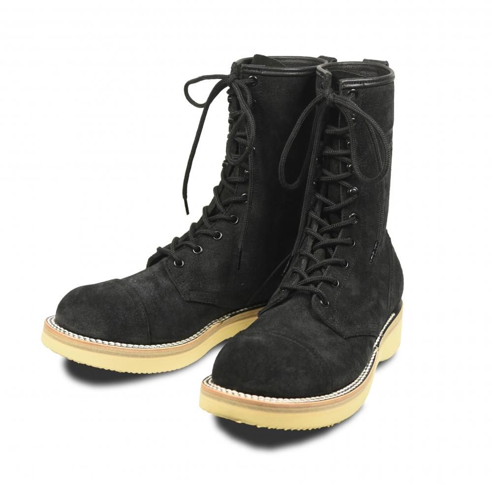EVILACT 10 Hole Lace-up Boots black  black