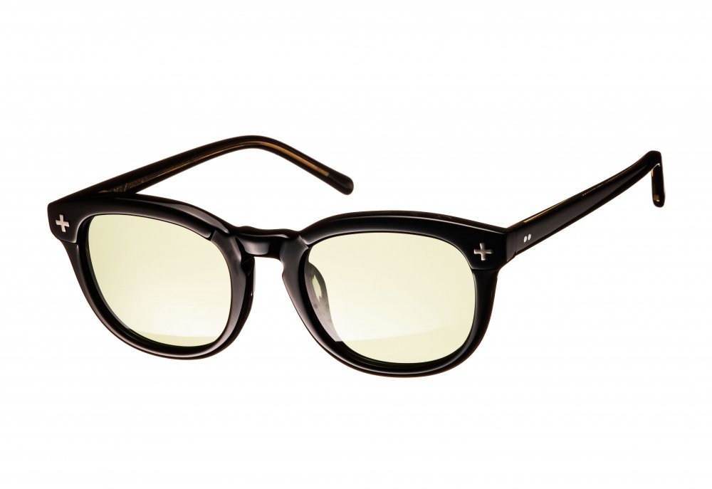 YALE � black x antique clear / green lens