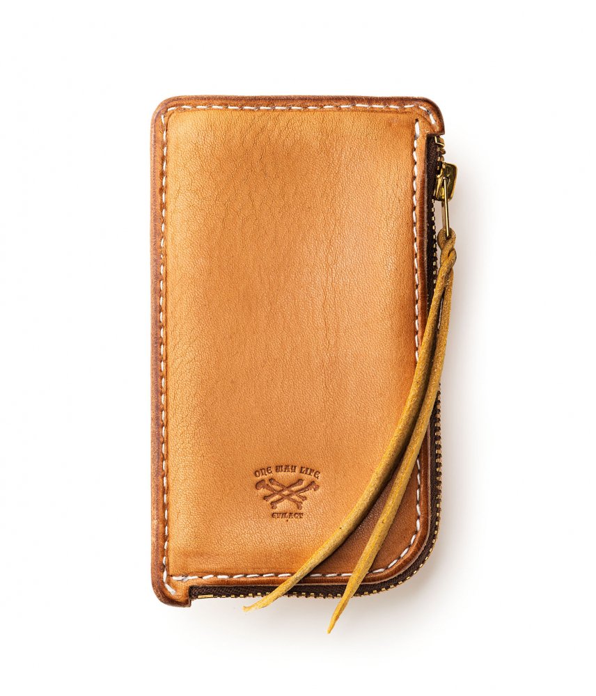 EVILACT Saddle leather card case