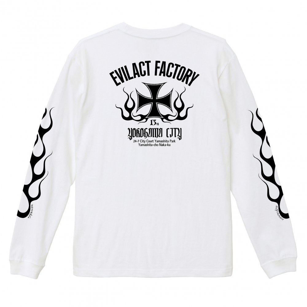 EVILACT Factory 13th anniversary L/S T's - EVILACT ONLINE STORE