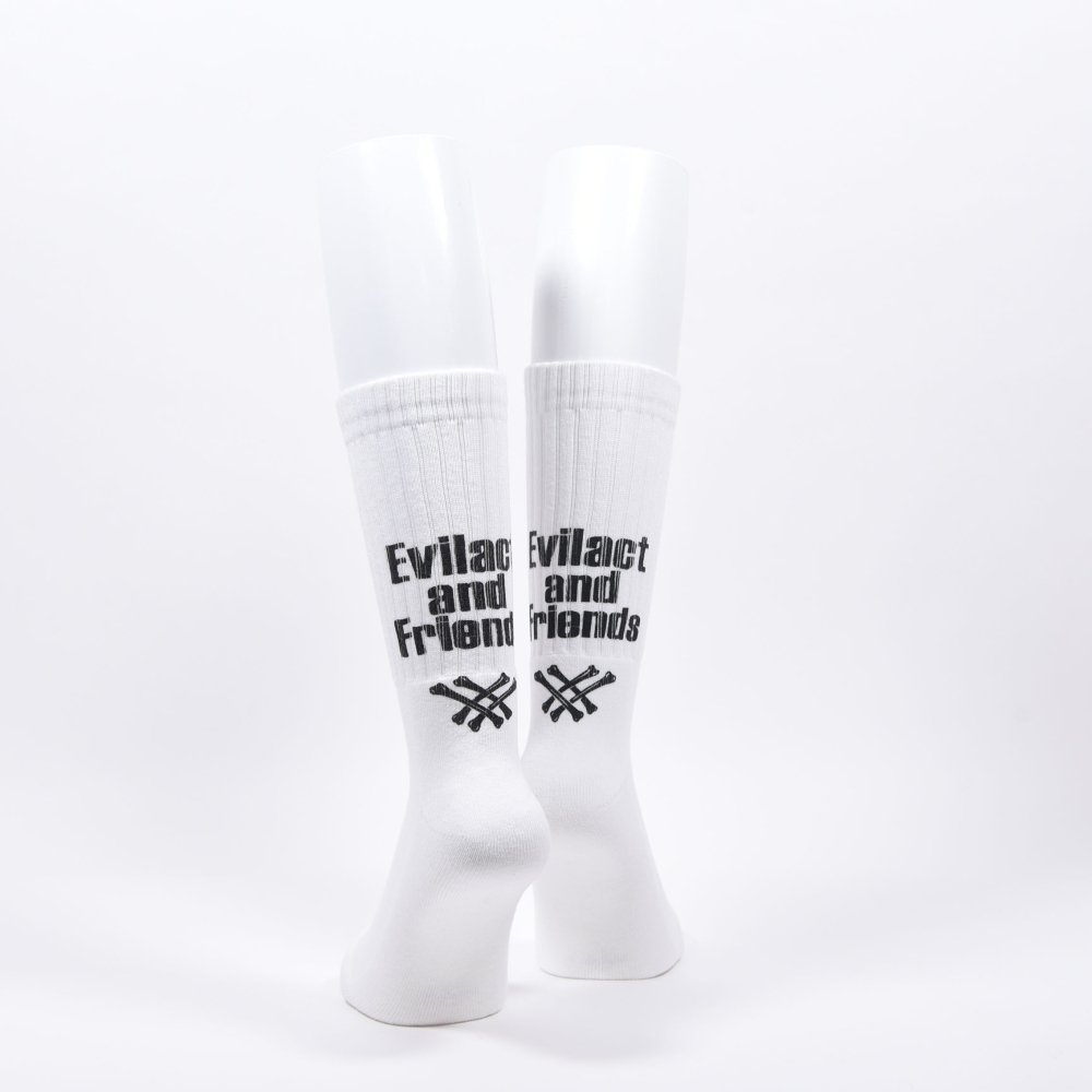 <img class='new_mark_img1' src='https://img.shop-pro.jp/img/new/icons1.gif' style='border:none;display:inline;margin:0px;padding:0px;width:auto;' />EVILACT Factory crew socks “and Friends”