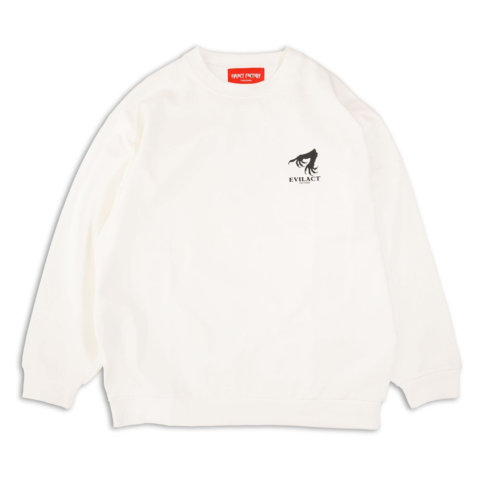 <img class='new_mark_img1' src='https://img.shop-pro.jp/img/new/icons1.gif' style='border:none;display:inline;margin:0px;padding:0px;width:auto;' />EVILACT Factory Triangle Logo 9.1oz Crew Neck Shirts L/S