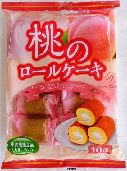 桃のロールケーキ - 株式会社山内製菓