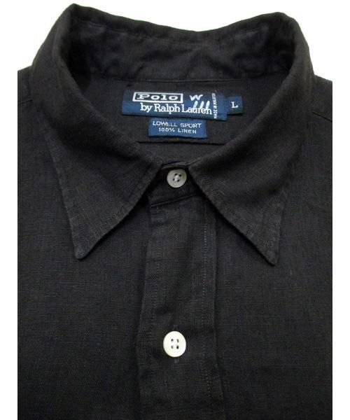 ラルフローレンRalph Laurenリネンシャツ Lサイズ- 古着屋Chum