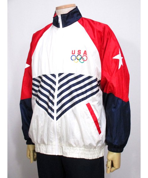 USA オリンピック ナイロンジャケット【L】