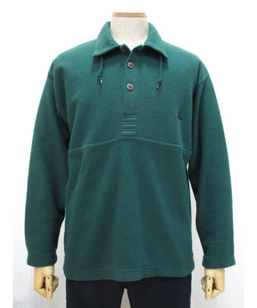 NIKE ACGプルオーバー緑フリースシャツジャケット 90年代 Sサイズ 