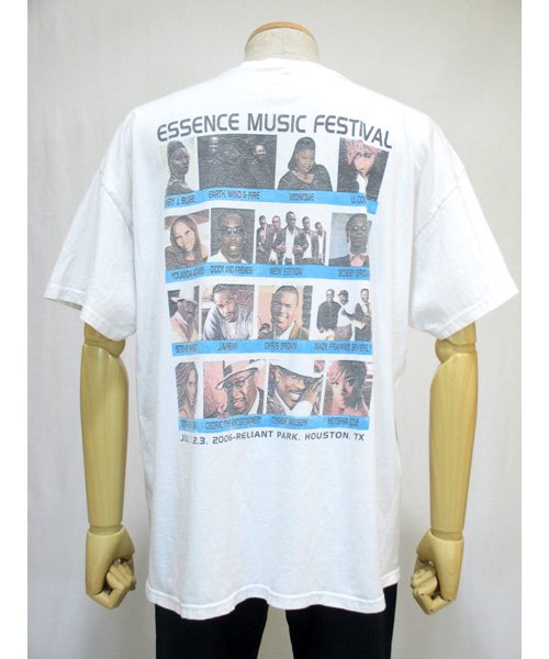 00年代 DELTA ESSENCE MUSIC FESTIVAL 2002 両面プリント バンドTシャツ バンT メンズXL /evb002316