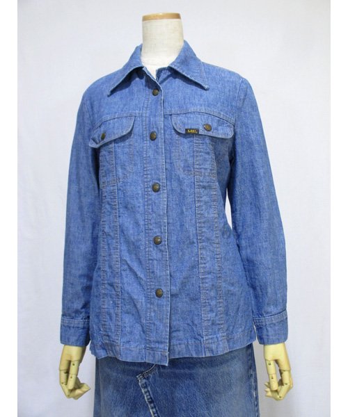 Ms Leeデニムシャツジャケット USA製 70年代- レディース古着屋Chum