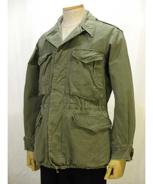 ヴィンテージUS ARMYミリタリーM-1950フィールドジャケット50年代 実物 ...