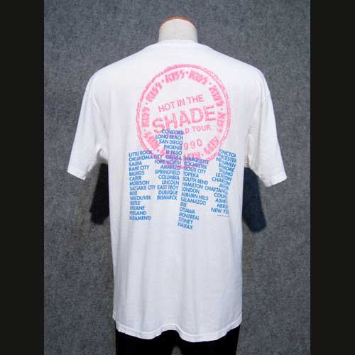 90's 古着 KISSキッス 1990年Hot IN The Shadeツアー バンドTシャツ XL