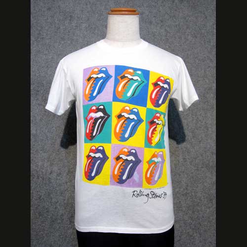 古着 THE ROLLING STONES 1989年北米ツアーTシャツ 80's Lサイズ 
