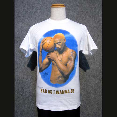 古着 デニス・ロッドマンDENNIS RODMANワルがままにTシャツ NBA