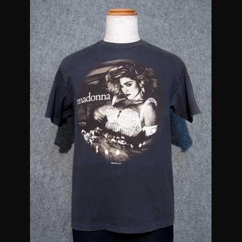 ヴィンテージ古着 MADONNAマドンナLike a VirginツアーTシャツ・1985年 ...