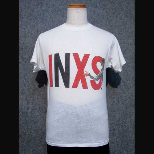 古着 INXSインエクセスKickバンドTシャツ・80年代 Lサイズ - 古着 通販 