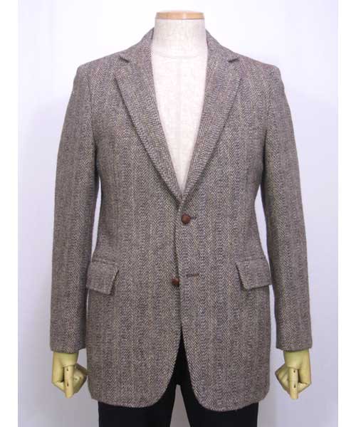 古着ハリスツイードHarris Tweedスーツジャケット｜テーラードUSA製 - メンズの古着屋通販Chum（チャム）