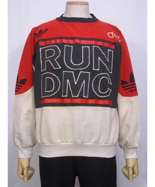 スペシャルビンテージ】80s アディダス RUN DMC コラボスウェット L