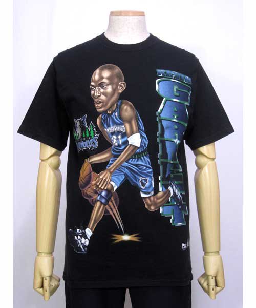 90s PROPLAYER NBA ケビンガーネット 半袖Tシャツ