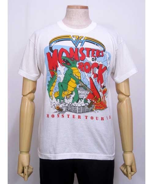 古着MONSTERS OF ROCKツアーTシャツ88年- 古着屋Chum