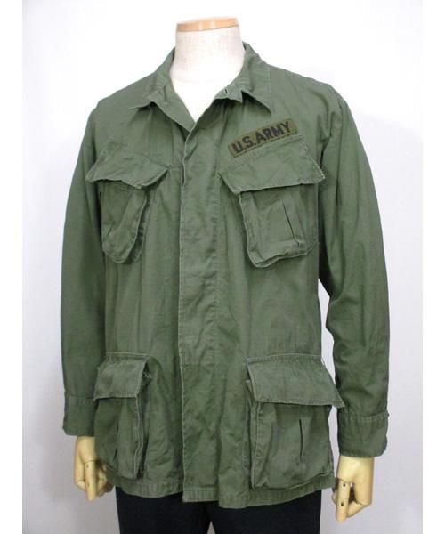 US ARMYジャングルファティーグジャケット4th 60年代ナム戦 M