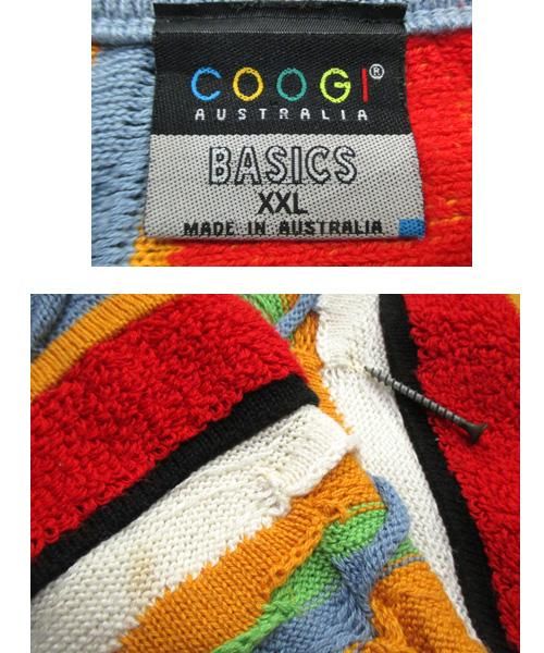 セレクトオーダー 古着 Coogi Australia Basics ニット セーター 赤 メンズ トップス 販売お値下 Mswomansclub Com