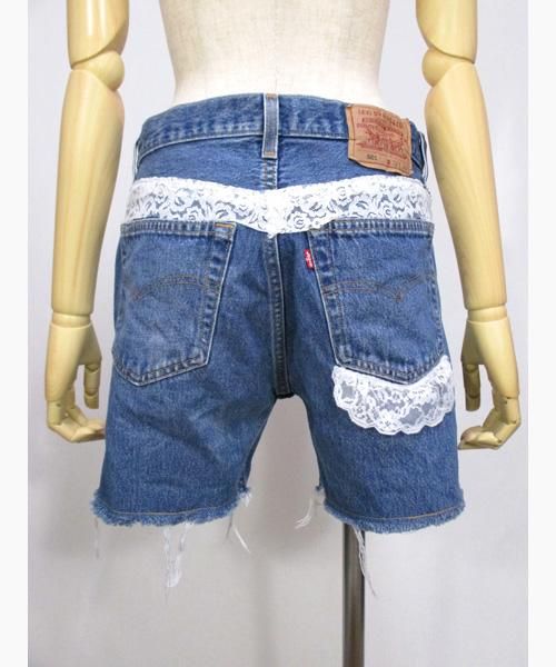 レディース古着パンツ ジーンズ ショーツ - 古着屋Chum