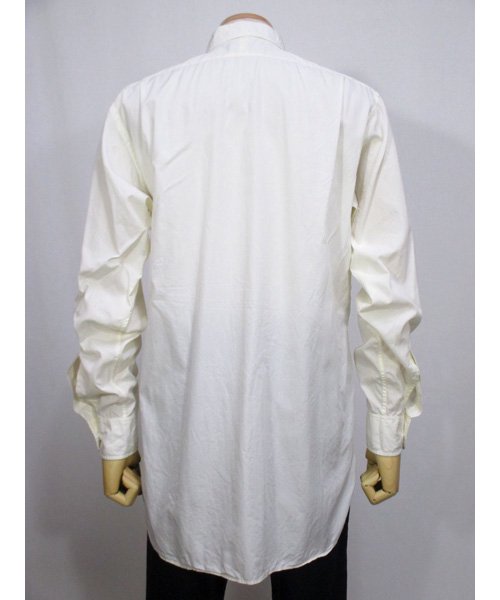 Hilditch & Keyコットンシャツ 英国製マチ付き Mサイズ- 古着屋Chum