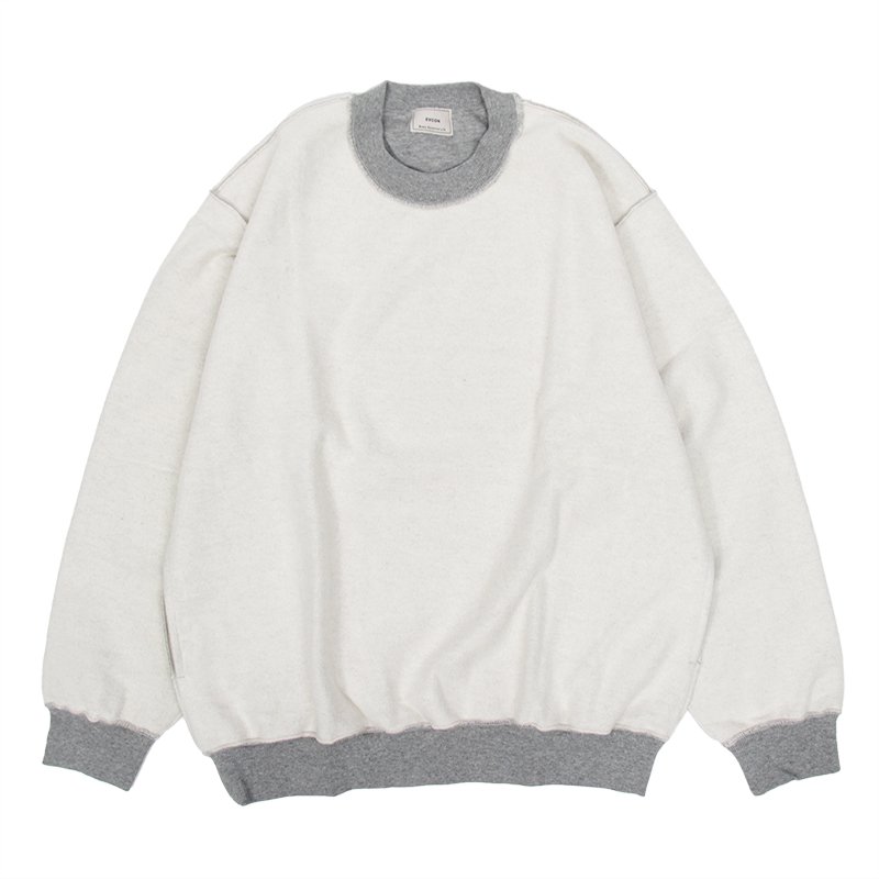 evcon Inside Out Crew Sweat GRAY