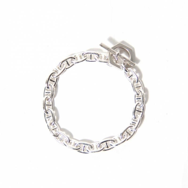 No,490 ラリマー✾S925チェーンブレスレット S925 マンテルチェーンブレスレット