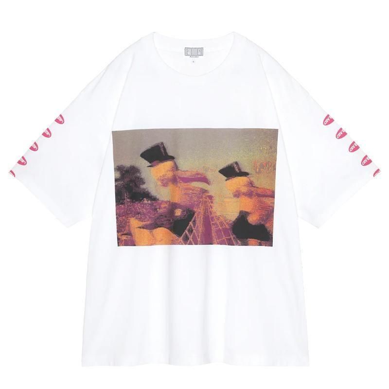 ぽ*た様 C.E シーイー MD BIG CORD SHIRT キャブエンプト C.E / シーイー cavempt MD SLIP BIG T WHITE（Tシャツ