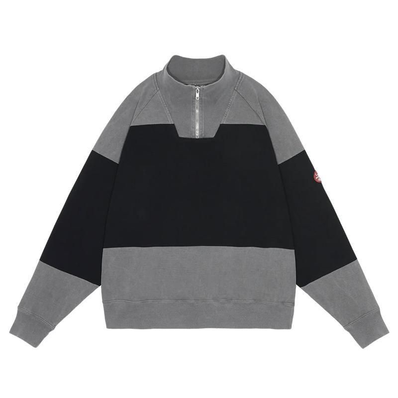 C.E CAVEMPT ニット C.E / シーイー】cavempt HALF ZIP LIGHT PULLOVER（スウェット