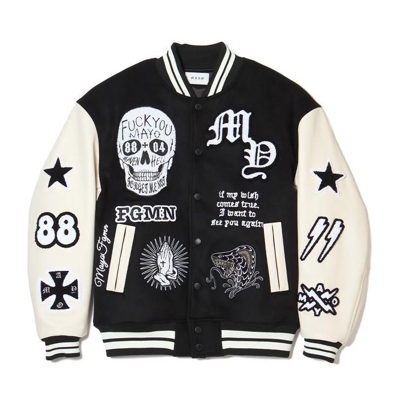 新品未使用　希少　MAYO メイヨー　刺繍　パーカー　XL 黒　定価36300円 NEW ARRIVALS – MAYO