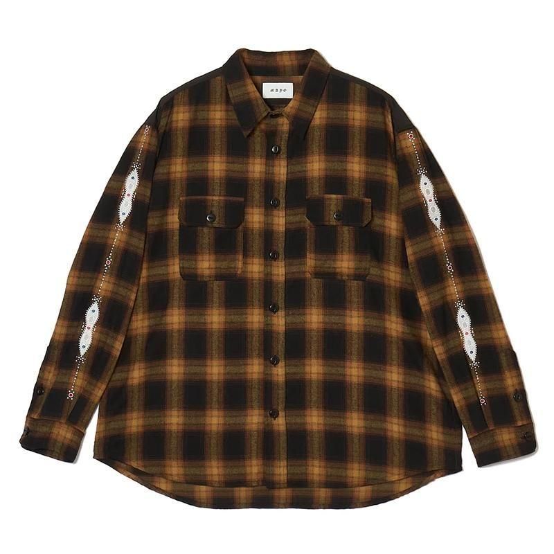 MAYO メイヨー Lサイズ ロングスリーブ ロンT スカル 刺繍 ブラック MAYO メイヨー Lサイズ ロングスリーブ ロンT スカル 刺繍 ブラック