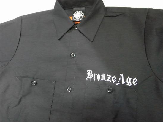 BRONZE AGE ブロンズエイジ VENICE マシンガンプリント ワークシャツ 