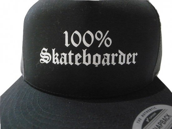 お気に入りの 100% Skateboarder LOGO MESH CAP USED THE DRIVEN 