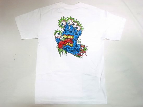 Santa Cruz サンタクルーズ Gnar Hand Tシャツ 白 ホワイト Jonny