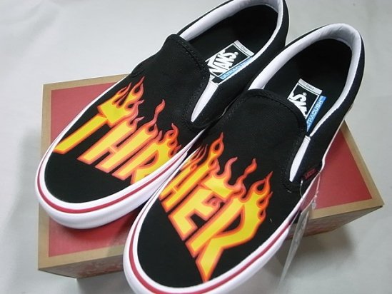 最終入荷！限定！VANS バンズ x THRASHER スラッシャー COLLECTION ...