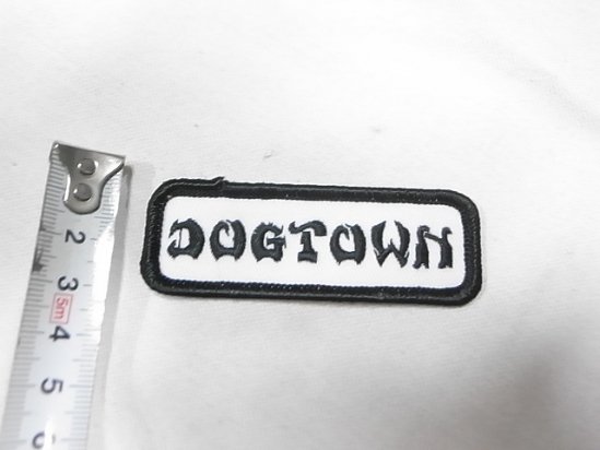 DOGTOWN ドッグタウン WORK SHIRT PATCH DTロゴ パッチ ワッペン 小