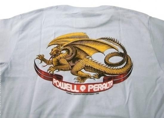 POWELL PERALTA パウエル OVAL DRAGON オーバルドラゴン Tシャツ