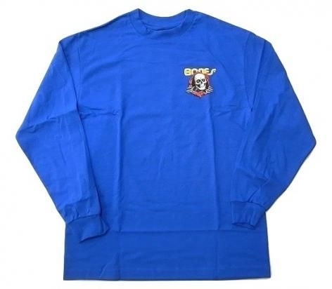 POWELL PERALTA パウエル RIPPER リッパー ロングスリーブ ロンT 青