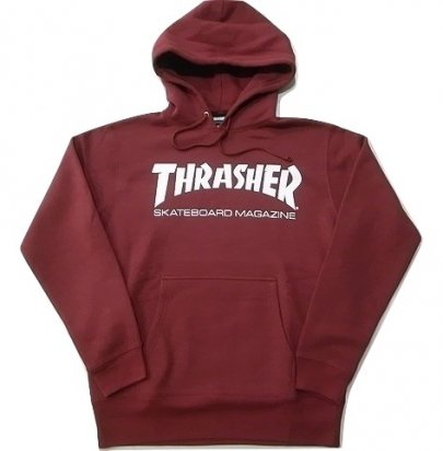 THRASHER スラッシャー MAG LOGO マガジンロゴ プルオーバーフード