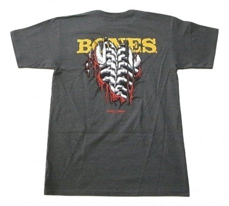 POWELL PERALTA パウエル BONES SHRED アバラ ボーンズ Tシャツ